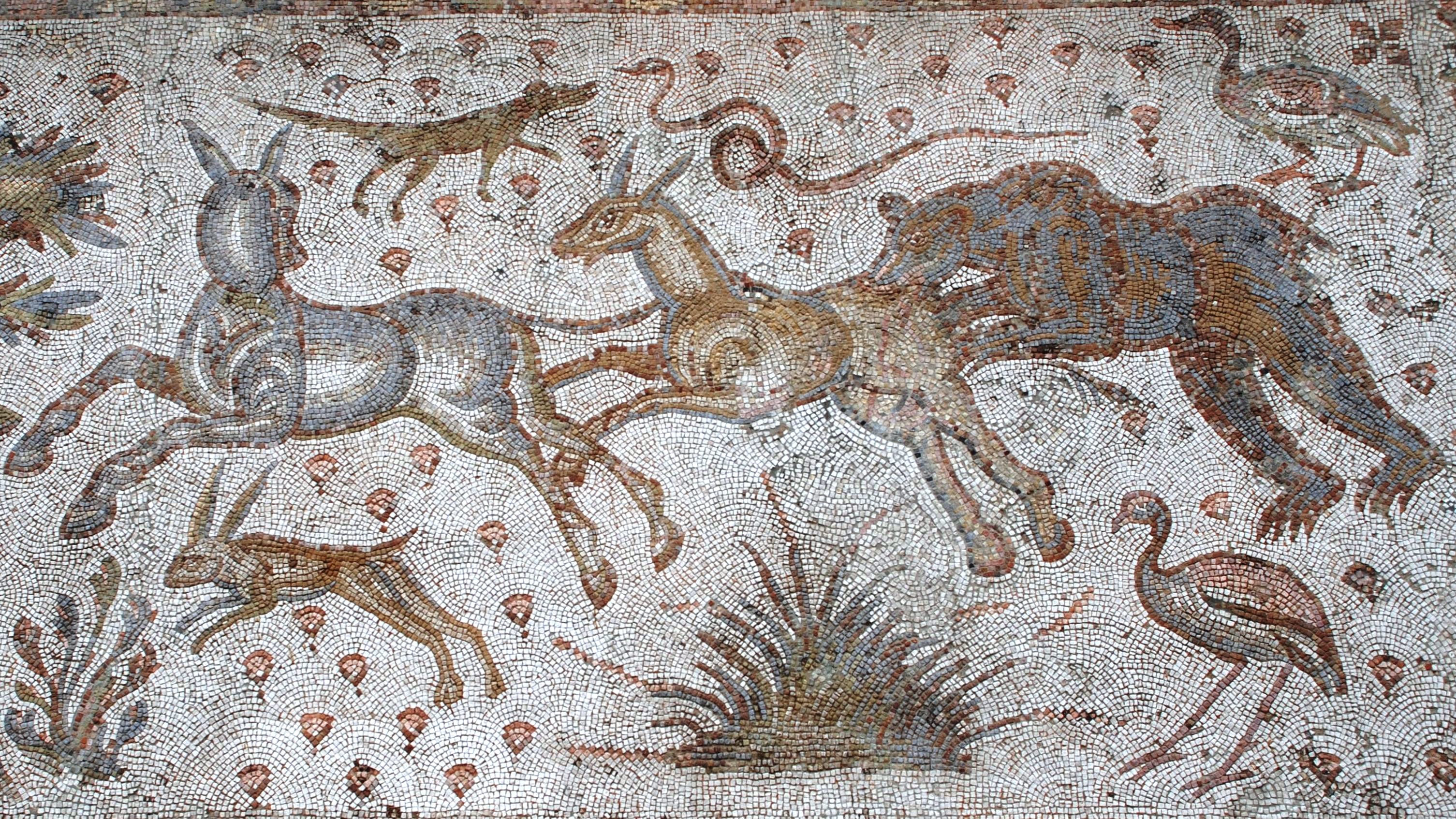 Floor Mosaic.